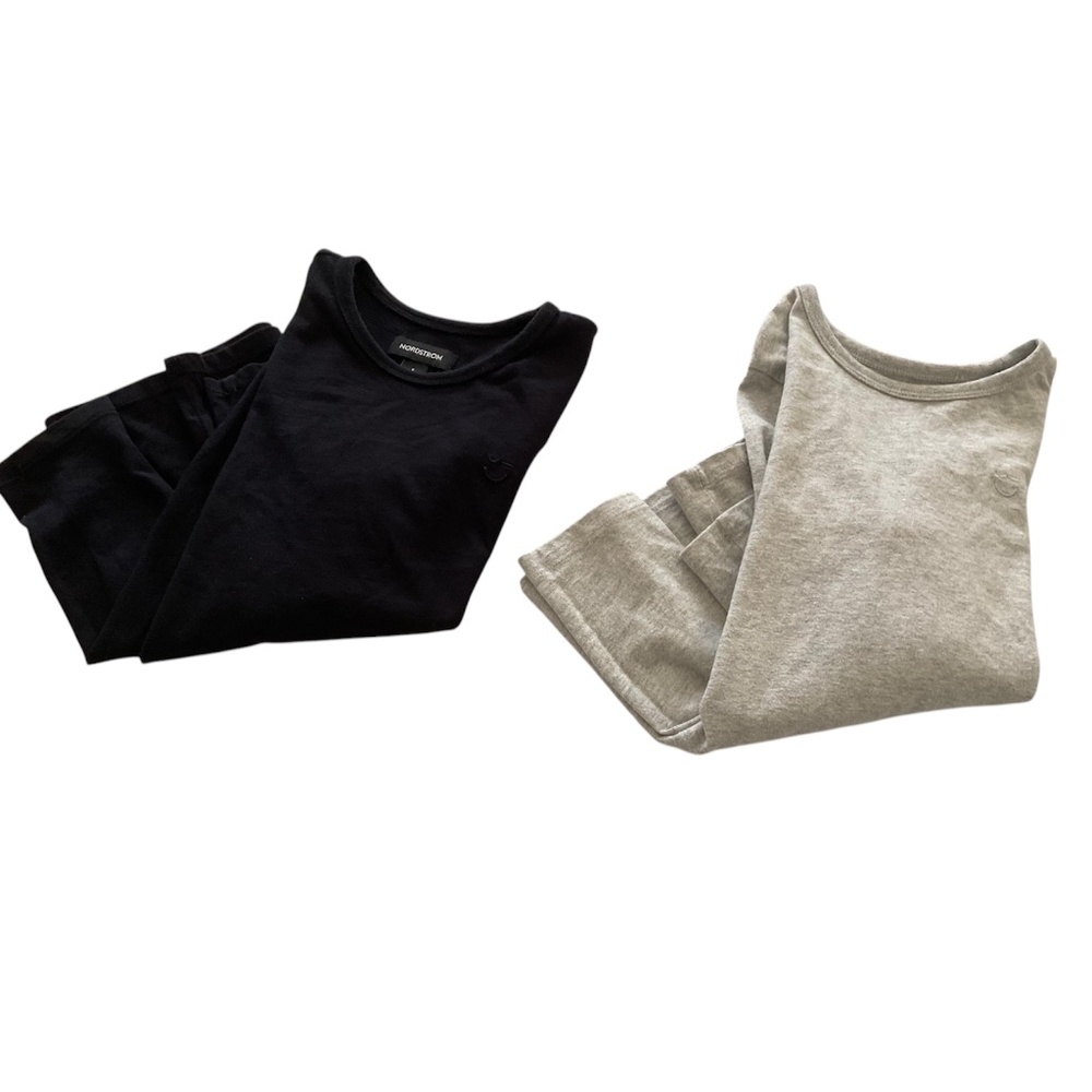NORDSTROM tee - long Sleeve little kids (2- packs)
